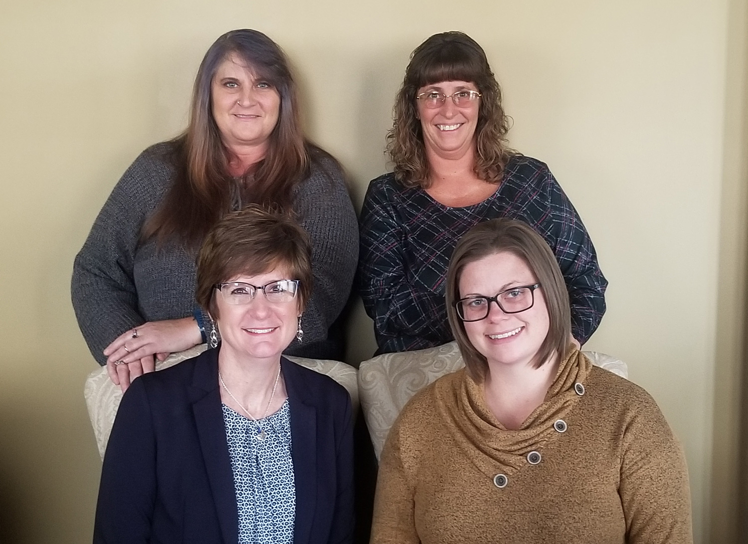 group photo of residential loan employees
